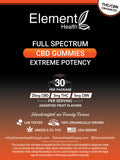 Extreme Potency CBD Gummies (THC/CBN Enhanced) - 30 per pack