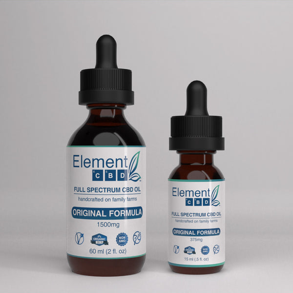 Full Spectrum CBD Oil - Original Formula Bundle - 60 mL + 15 mL
