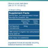 Full Spectrum CBD oil - Maximum Strength 4800 mg (60 mL) - Element Health LLC