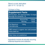 Full Spectrum CBD Oil - Original Formula 750 mg (30 mL) - Element Health LLC